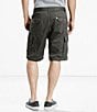 Color:Graphite Ripstop - Image 2 - Levi's® Big & Tall Twill Carrier 9 1/2#double; Inseam Cargo Shorts