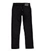 Color:Black - Image 2 - Levi's® Big Boys 8-20 502 Regular Tapered Performance Denim Jeans