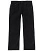 Color:Black - Image 1 - Levi's® Big Boys 8-20 517™ Bootcut Denim Jeans