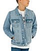 Color:Alanis - Image 3 - Levi's® Big Boys 8-20 Denim Trucker Jacket