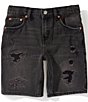 Levi's® Big Boys Distressed Slim Fit Denim Shorts - Image 1