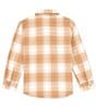 Color:Iced Coffee - Image 2 - Levi's® Big Boys 8-20 Long Sleeve Plaid Flannel Shirt