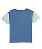 Color:Biacoronet - Image 2 - Levi's® Big Boys 8-20 Short Sleeve Colorblock Pieced T-Shirt