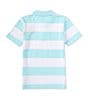 Color:Buclearwa - Image 2 - Levi's® Big Boys 8-20 Short Sleeve Rugby Stripe Polo Shirt