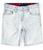 Color:Bauhaus Blue - Image 1 - Levi's® Big Boys 8-20 Slim-Fit Lightweight Performance Denim Shorts