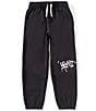 Levi's Levi's® Big Boys Graffiti Fleece Jogger Pants, Color:Jet Black - Image 1
