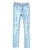 Color:Roger That - Image 1 - Levi's® Big Girls 7-16 720™ Distressed High-Rise Super-Skinny Jeans