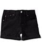 Levi's® Big Girls Girlfriend Shorty Denim Shorts - Image 1