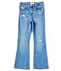 Color:Indigo Avenue - Image 1 - Levi's® Big Girls 7-16 Hi-Rise Flare Jeans