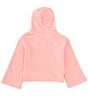 Color:After Pink - Image 2 - Levi's® Big Girls 7-16 Long Bell Sleeve Heart Pullover Hoodie