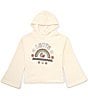 Color:Antique - Image 1 - ®Big Girls 7-16 Long Bell Sleeve Pullover Peach Hoodie