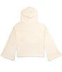Color:Antique - Image 2 - ®Big Girls 7-16 Long Bell Sleeve Pullover Peach Hoodie