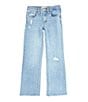 Color:Haus Blues - Image 1 - Levi's® Big Girls 7-16 Wide-Leg Jeans
