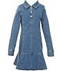 Levi's Big Girls Button Up Denim Dress - Image 1
