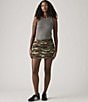 Levi's Levi's® Camouflage Printed Cargo Mini Skirt, Color:Grape Leaf - Image 3