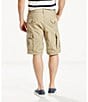 Color:True Chino - Image 2 - Levi's® Carrier Twill Ripstop 9.5#double; Inseam Cargo Shorts