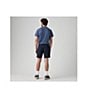 Levi's Chino Tech 8#double; Shorts, Color:Navy Waves - Image 4