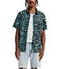 Color:Liquid Flowers Meteorite - Image 1 - Levi's® Classic Fit Short Sleeve Printed Woven Shirt