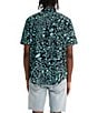 Color:Liquid Flowers Meteorite - Image 2 - Levi's® Classic Fit Short Sleeve Printed Woven Shirt