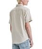 Color:Frost Grey - Image 2 - Levi's® Classic Fit Short Sleeve Striped Woven Shirt