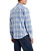 Color:Deshawn Plaid - Image 2 - Levi's® Classic Fit Snap Front Long Sleeve Plaid Western Shirt