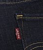 Color:Marine Haze - Image 4 - Levi's® Classic Straight Leg Full length Stretch Denim Jeans