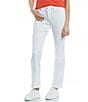 Color:Simply White - Image 1 - Levi's® Classic Straight Leg Mid Rise Jeans
