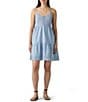 Levi's® Cora Sleeveless Eyelet Embroidered Scalloped-Hem Mini Dress - Image 1