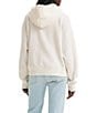 Levi's® Everyday Long Sleeve Fleece Hooded Jacket - Image 2