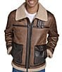 Levi's Levi's® Faux Shearling Shortie Rancher Jacket, Color:Brown - Image 1