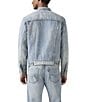 Levi's® Flap Pocket Long Sleeve Denim Trucker Jacket - Image 2