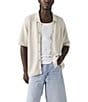 Levi's Flynt Striped Short Sleeve Camp Shirt - Image 1