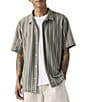 Levi's® Flynt Striped Short Sleeve Classic Camp Shirt - Image 1