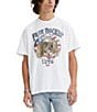 Color:White - Image 1 - Levi's® Free Rockin' Americana Short Sleeve Graphic T-Shirt