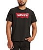 Color:Black - Image 1 - Levi's® Graphic Batwing Short-Sleeve Set-In Neck T-Shirt