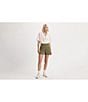 Color:Olive Night - Image 3 - Levi's® High Rise Utility Shorts