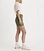 Levi's Levi's® High Rise Utility Shorts, Color:Olive Night - Image 5