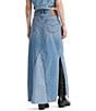 Levi's Levi's® Iconic Mid Rise Slide Slit Maxi Denim Skirt, Color:Own It - Image 2