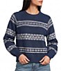 Levi's Jolie Fairisle Crewneck Sweater - Image 1