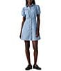 Levi's® Lea Short Sleeve Denim Mini Dress - Image 1