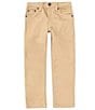 Color:New British Khaki - Image 1 - Levi's® Little Boys 2T-7X 502 Regular Taper-Fit Stretch Performance Jeans