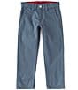 Color:Dark Slate - Image 1 - Levi's® Little Boys 2T-7X 502™ Regular Tapered-Fit Twill Chino Pants
