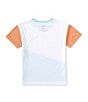Color:Buclearwa - Image 2 - Levi's® Little Boys 2T-7 Short Sleeve Colorblock Pieced T-Shirt