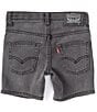 Color:Megatron - Image 2 - Levi's® Little Boys 2T-7 Slim-Fit Lightweight Performance Denim Shorts