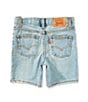 Levi's® Little Boys 2T-7X Distressed Slim Fit Denim Shorts