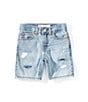 Levi's® Little Boys 2T-7X Distressed Slim Fit Denim Shorts
