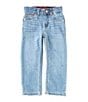 Color:Blue Stone - Image 1 - Levi's® Little Boys 2T-7X 514™ Straight-Fit Performance Jeans