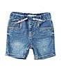 Color:Prime Time - Image 1 - Levi's® Little Boys 2T-7X Skinny Fit Pull-On Dobby Shorts