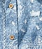 Levi's Levi's® Little Boys 4-7 Short-Sleeve Bandana-Printed Woven Shirt, Color:Vintage Navy - Image 2