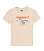 Color:Oxford - Image 1 - Levi's® Little Boys 4-7 Short Sleeve Desert Sunrise T-Shirt